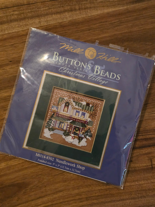 Mill Hill - Buttons & Beads - Winter Series - Christmas Village - Needlework Shop - MH14-8302 - Cross Stitch Kit