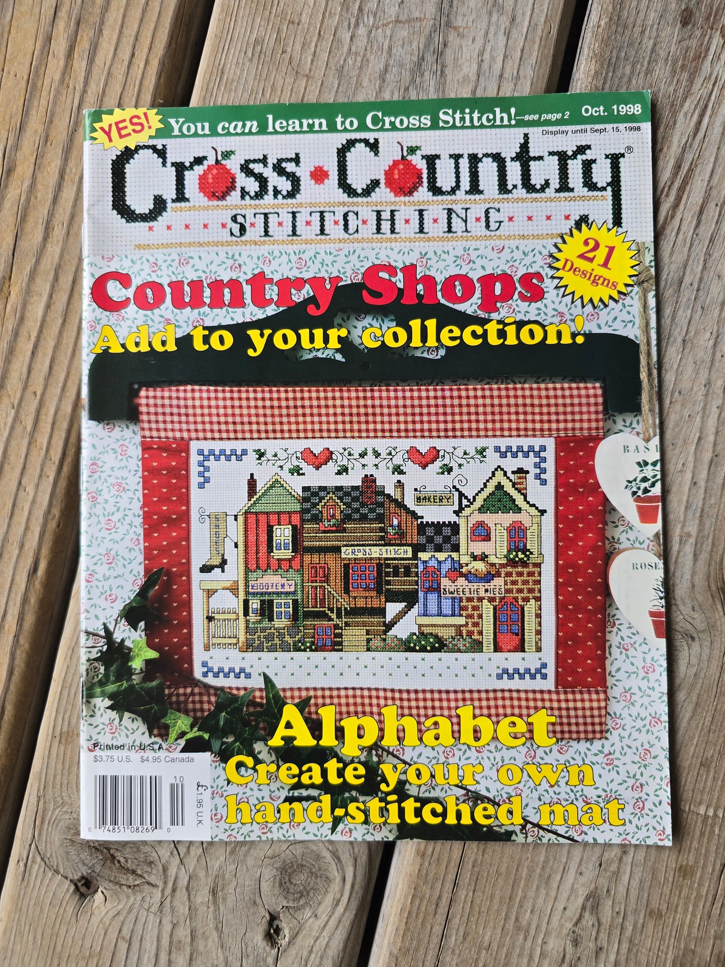 Cross Country Stitching Magazine - 1998 Bundle