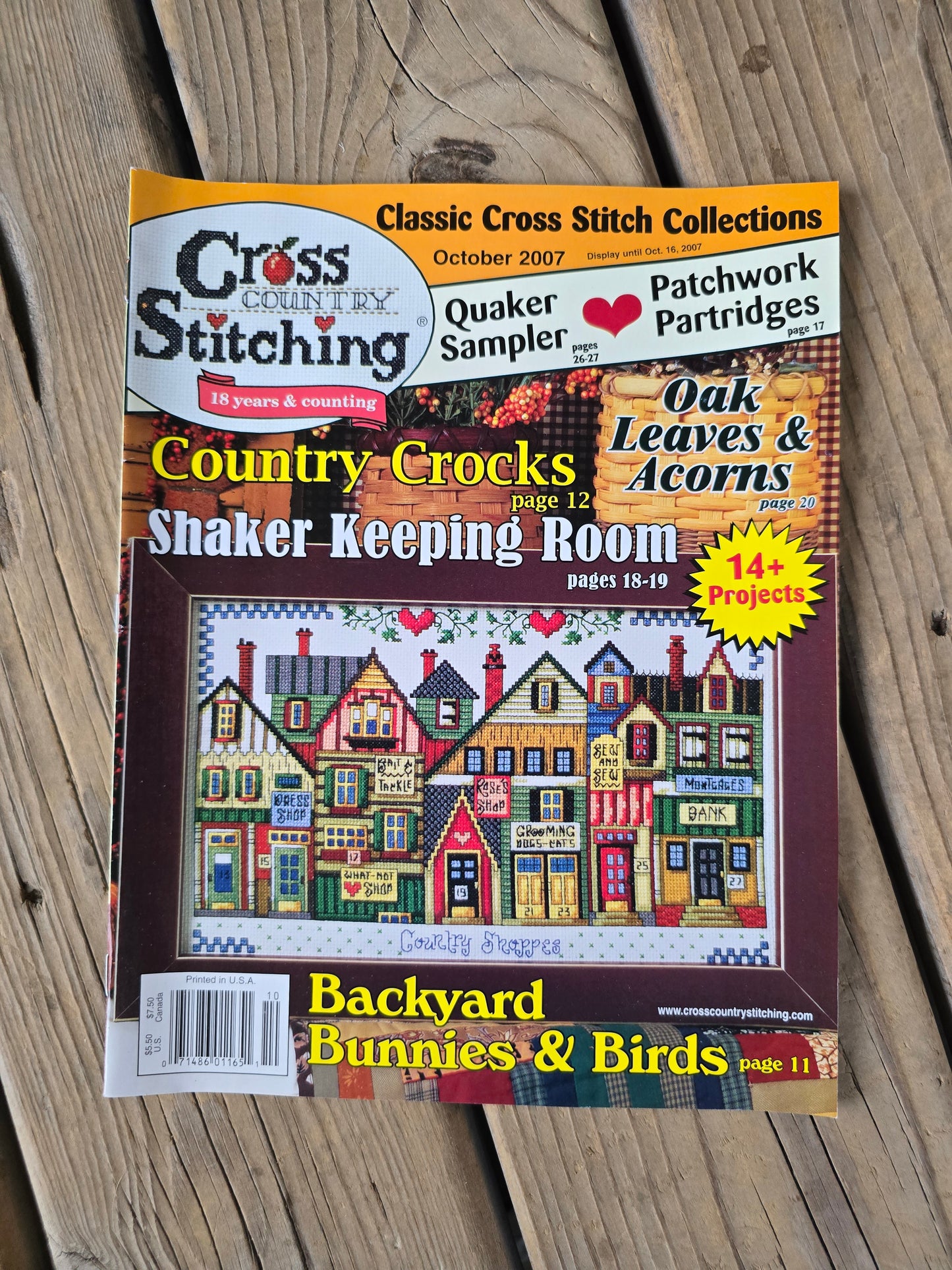 Cross Country Stitching Magazine - 2007 Bundle