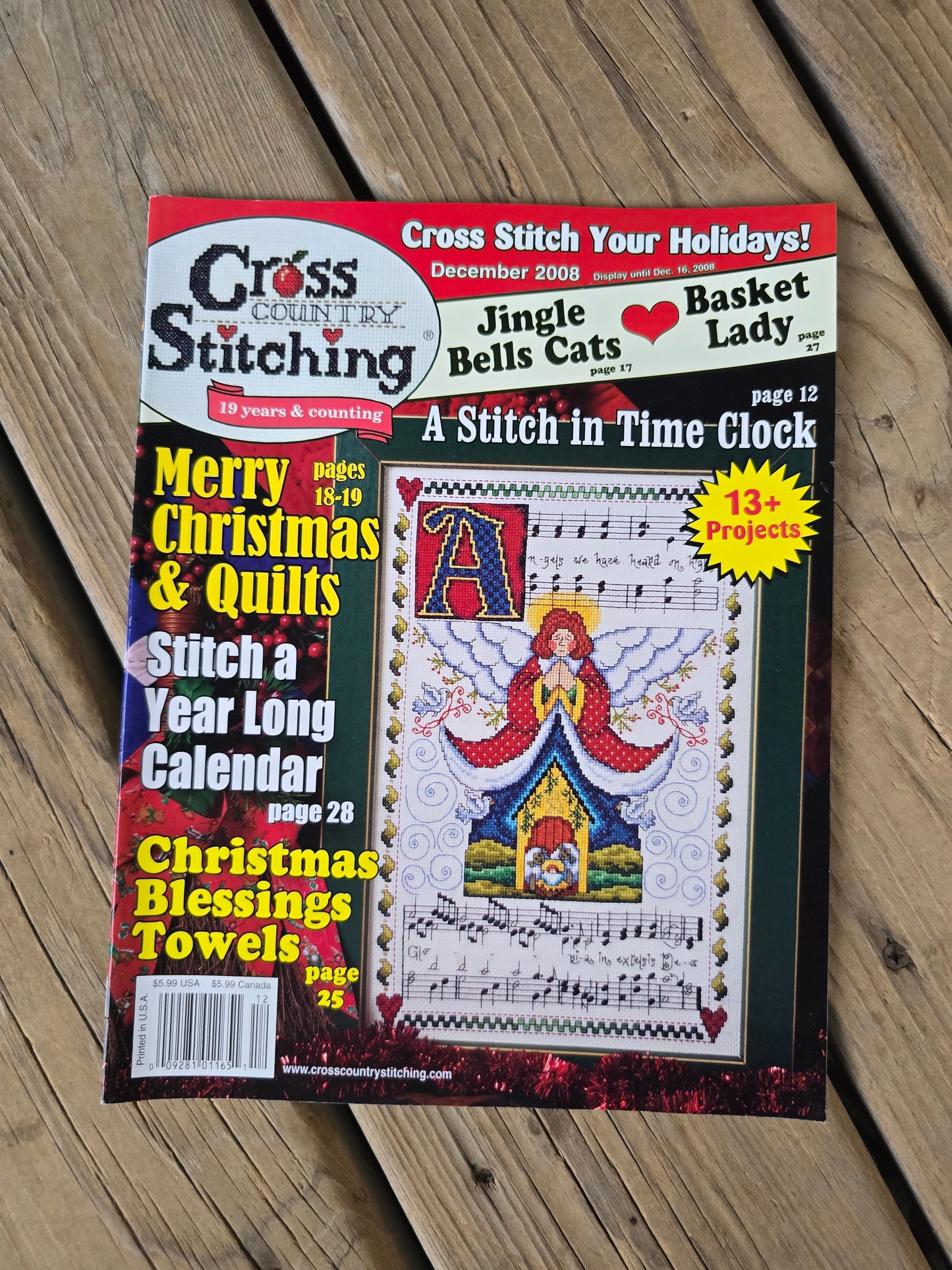 Cross Country Stitching Magazine - 2008 Bundle