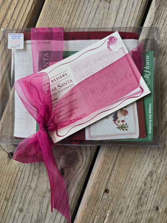 JBW Designs - Dear Santa - Limited Edition Kit - At Home Collection - Cross Stitch Kit