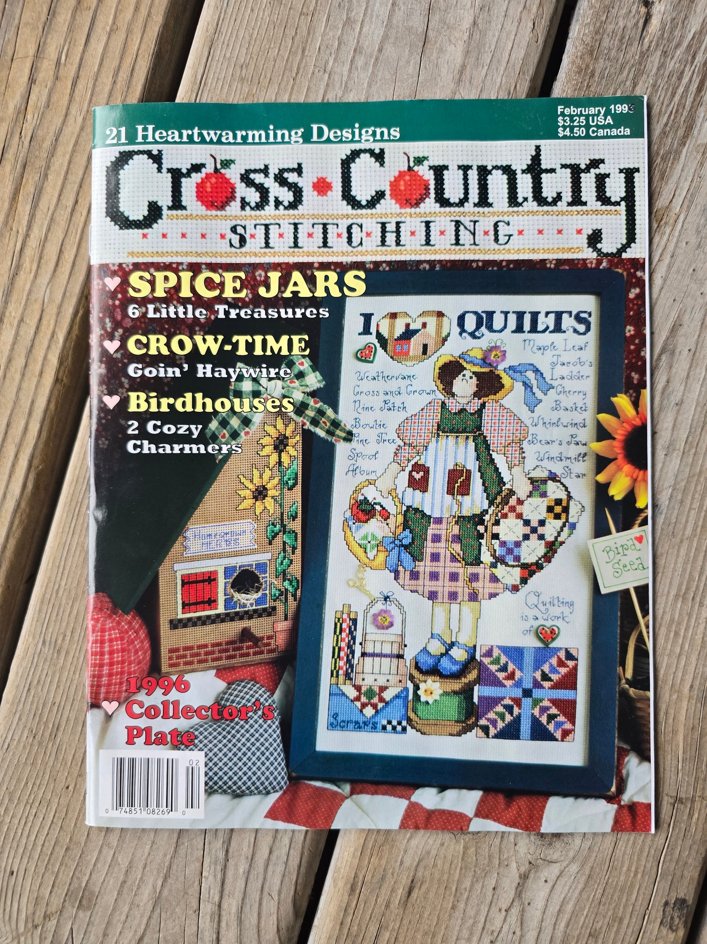 Cross Country Stitching Magazine - 1996 Bundle