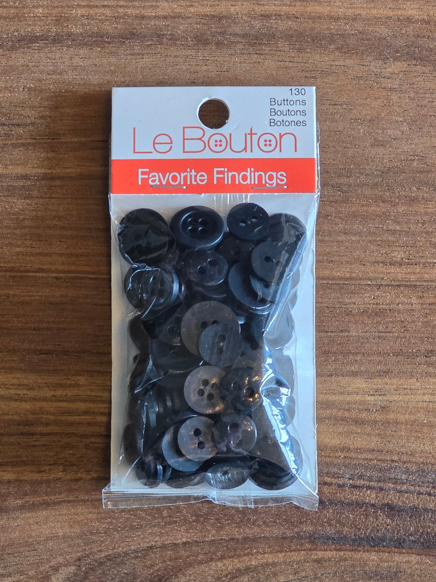 Favorite Findings - Le Bouton Black Buttons
