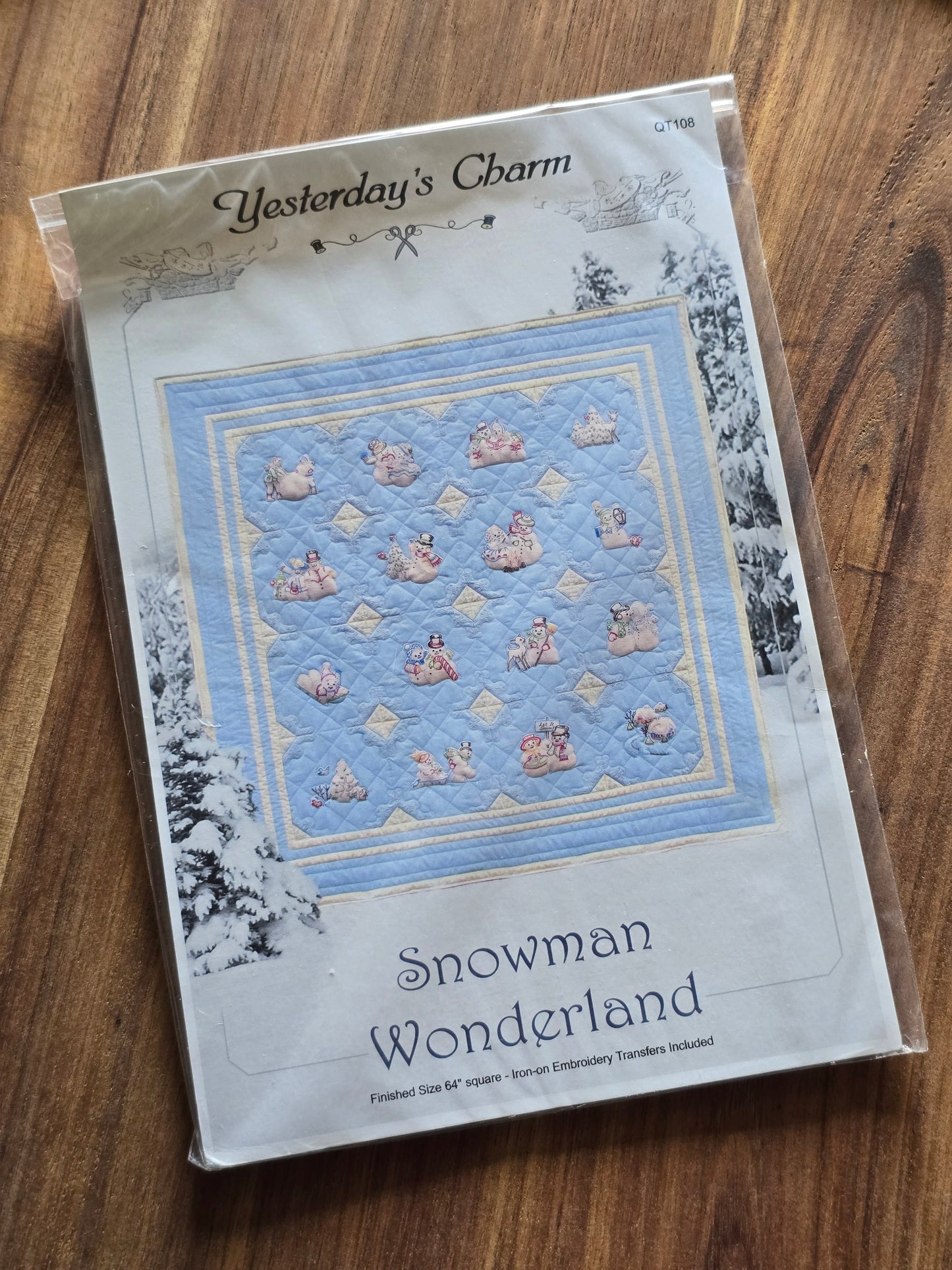 Yesterday's Charm - Snowman Wonderland - Quilt Pattern
