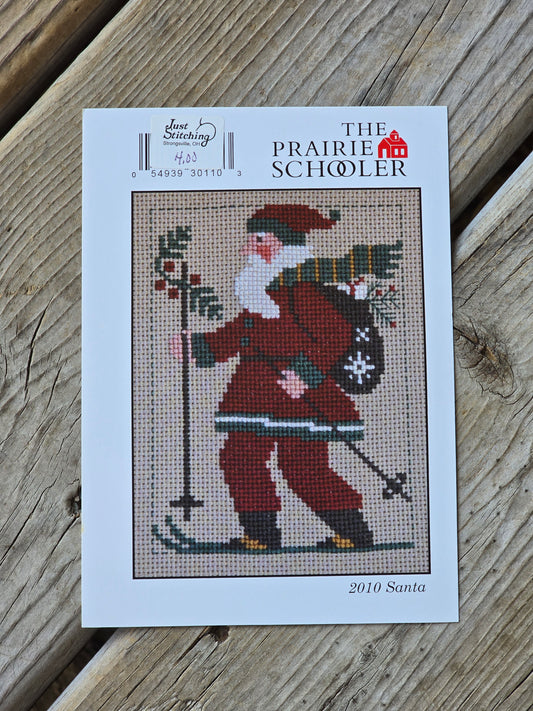 The Prairie Schooler - 2010 Santa - Cross Stitch Pattern