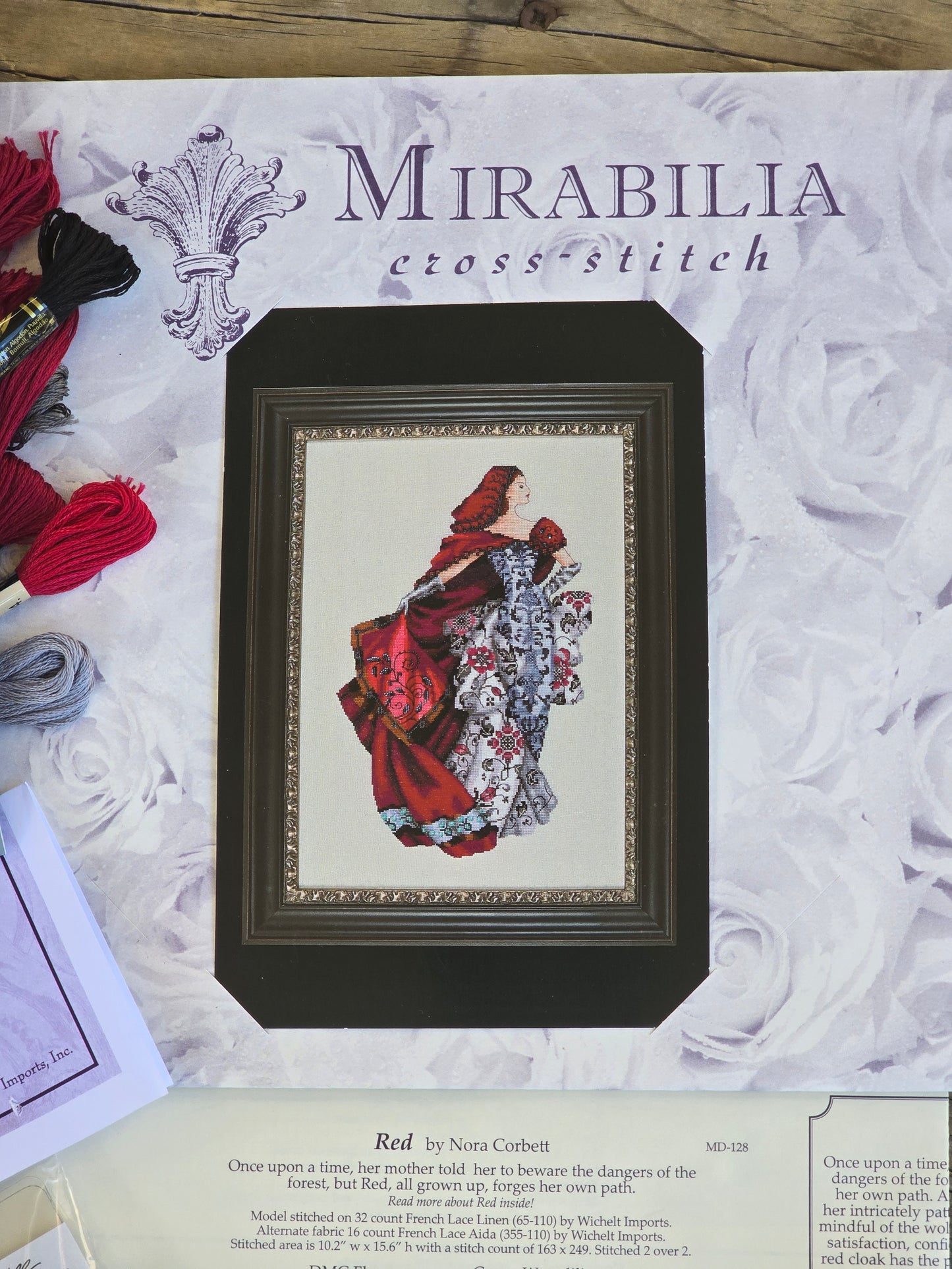 Mirabilia - Red - Cross Stitch Kit