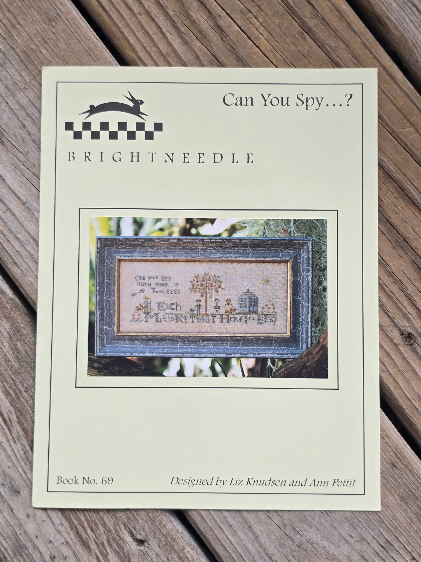 Brightneedle - Can You Spy? - Cross Stitch Pattern