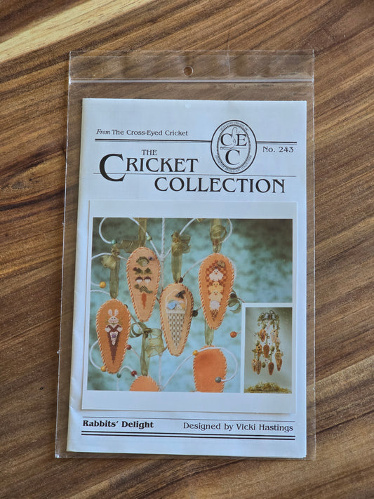 The Cricket Collection - Rabbits' Delight - No. 24 - Cross Stitch Pattern
