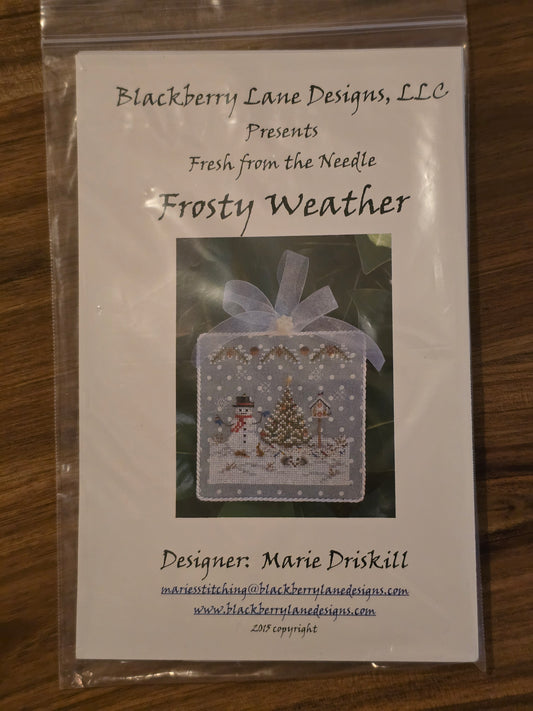 Blackberry Lane Designs, LLC  - Frosty Weather - Cross Stitch Pattern