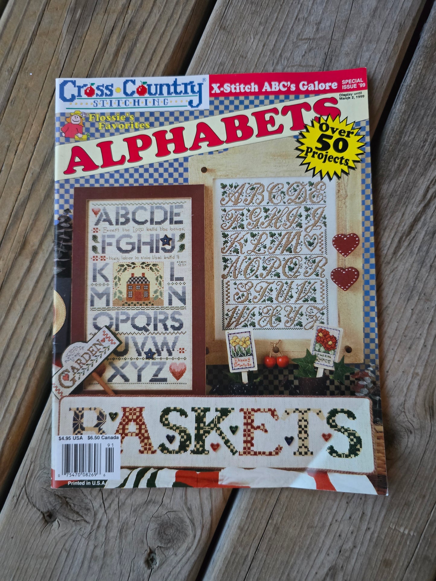 Cross Country Stitching Magazine - Special Spring Issues 1997-2000 - Alphabets