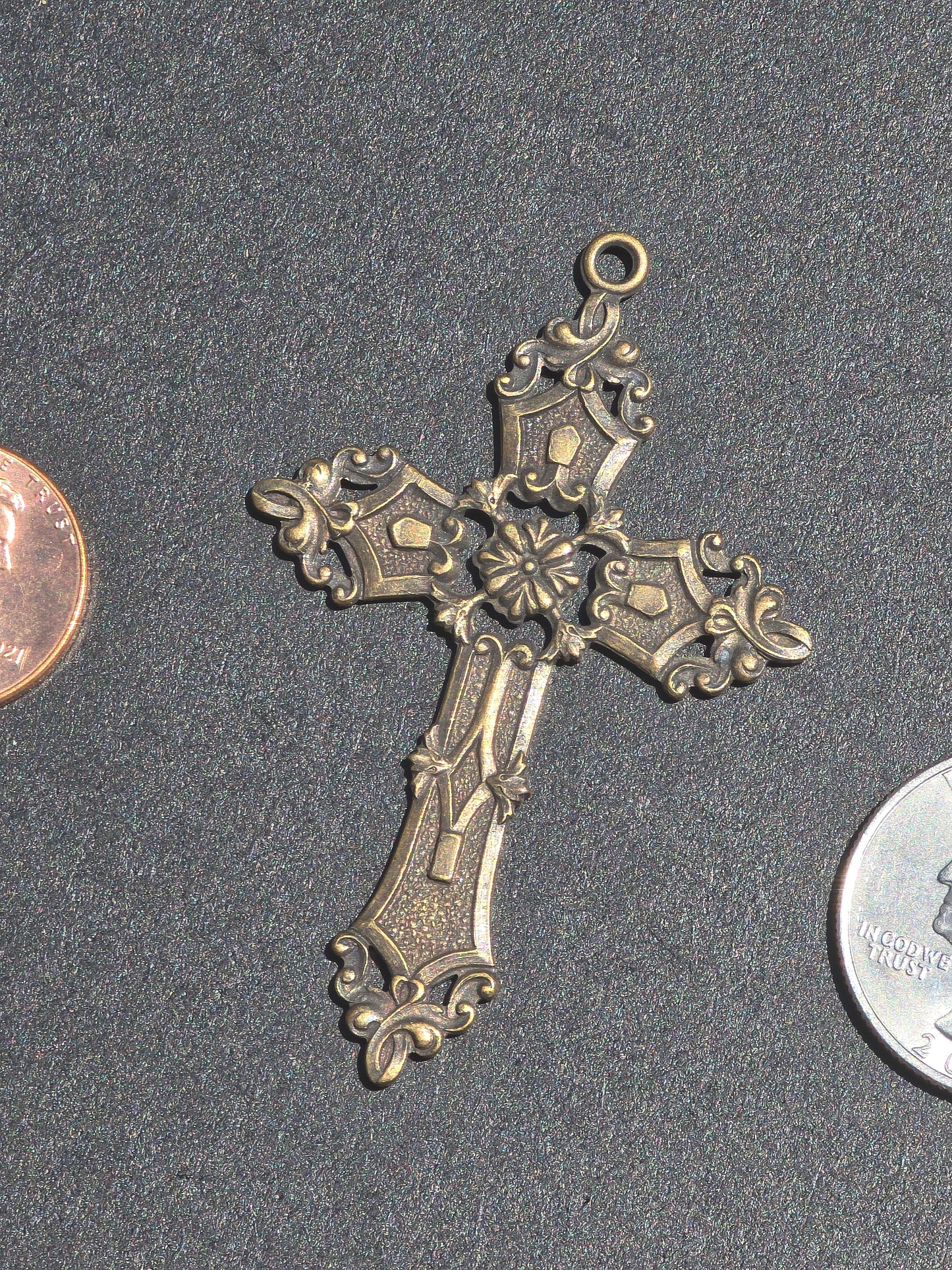 By Jupiter - Ornate Cross - Notions - Charms