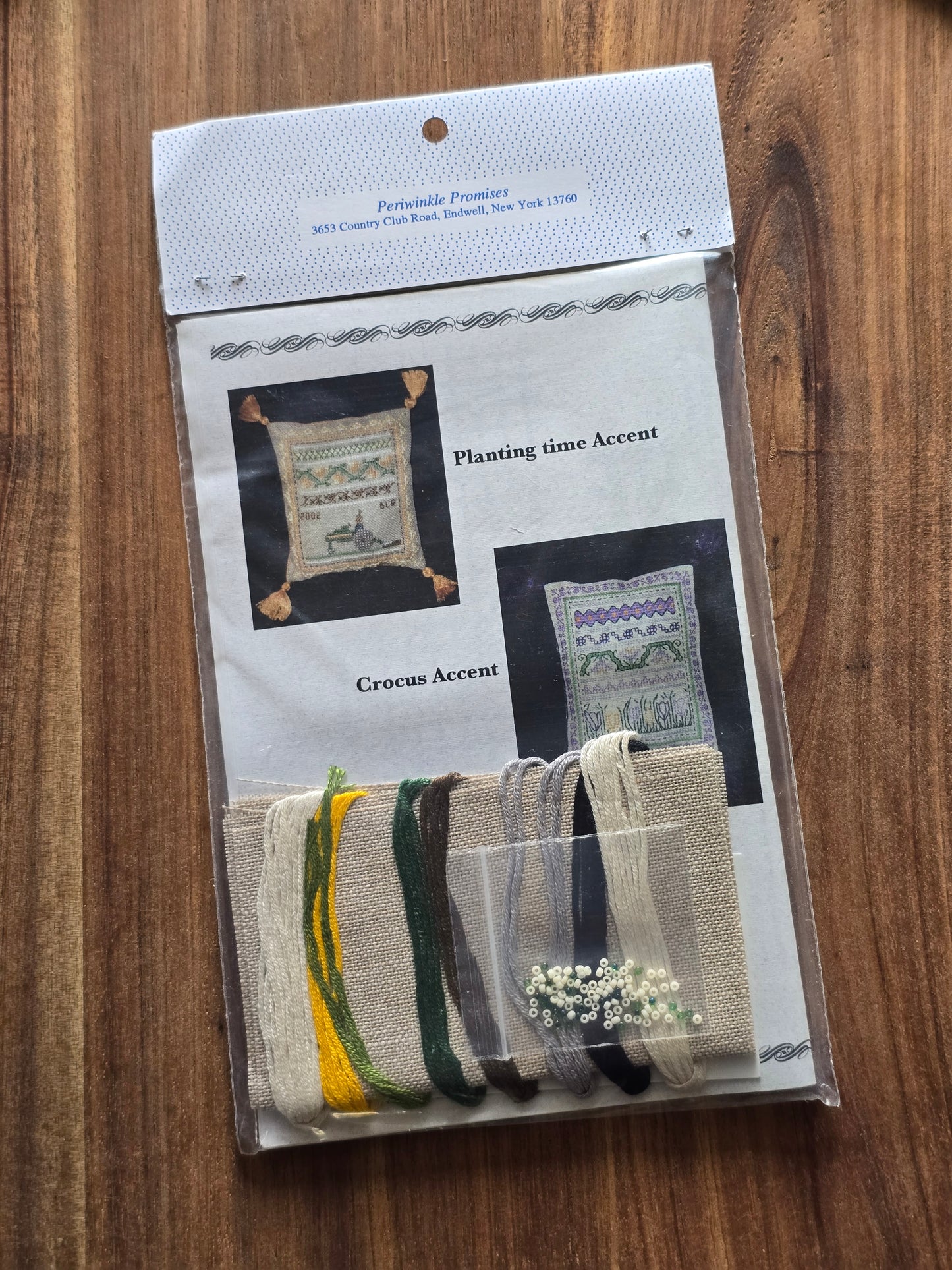 Periwinkle Promises - Sampler Accents - Brisk Breezes Sampler Accents - Cross Stitch Kit