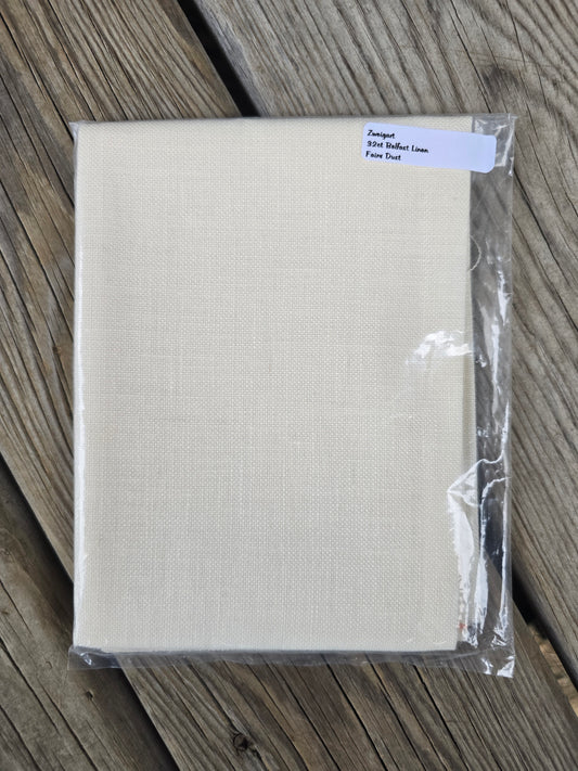 Zweigart - 32 Count Fairy Dust - Belfast Linen - Cross Stitch Cloth