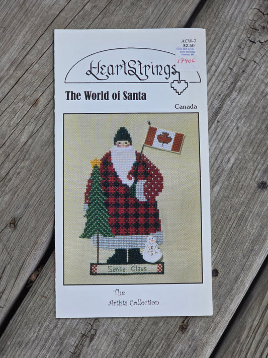Heartstrings - The World of Santa - Canada - Cross Stitch Pattern