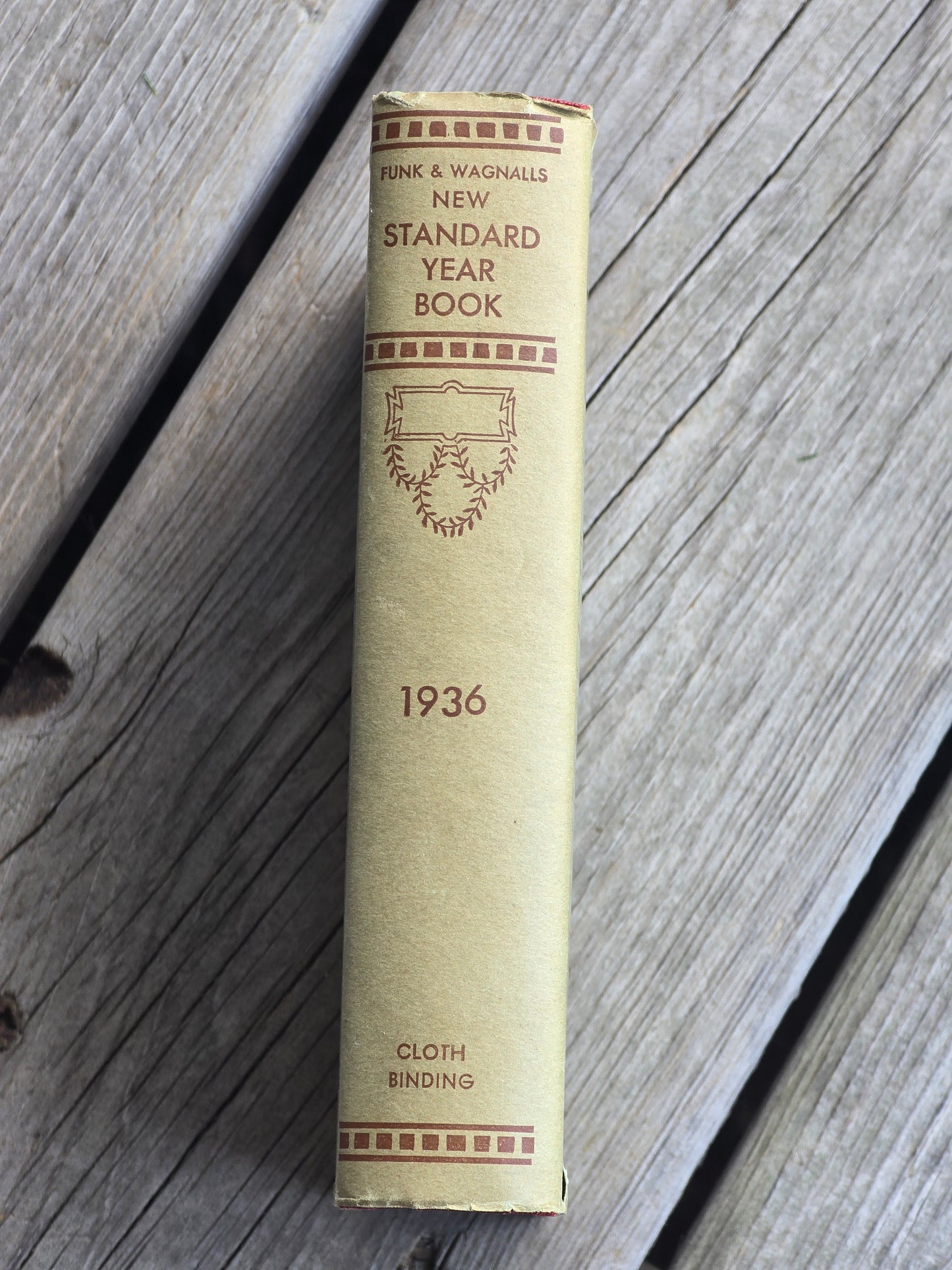 Funk & Wagnalls Company - The New Standard Year Book - 1936 - Vintage Book
