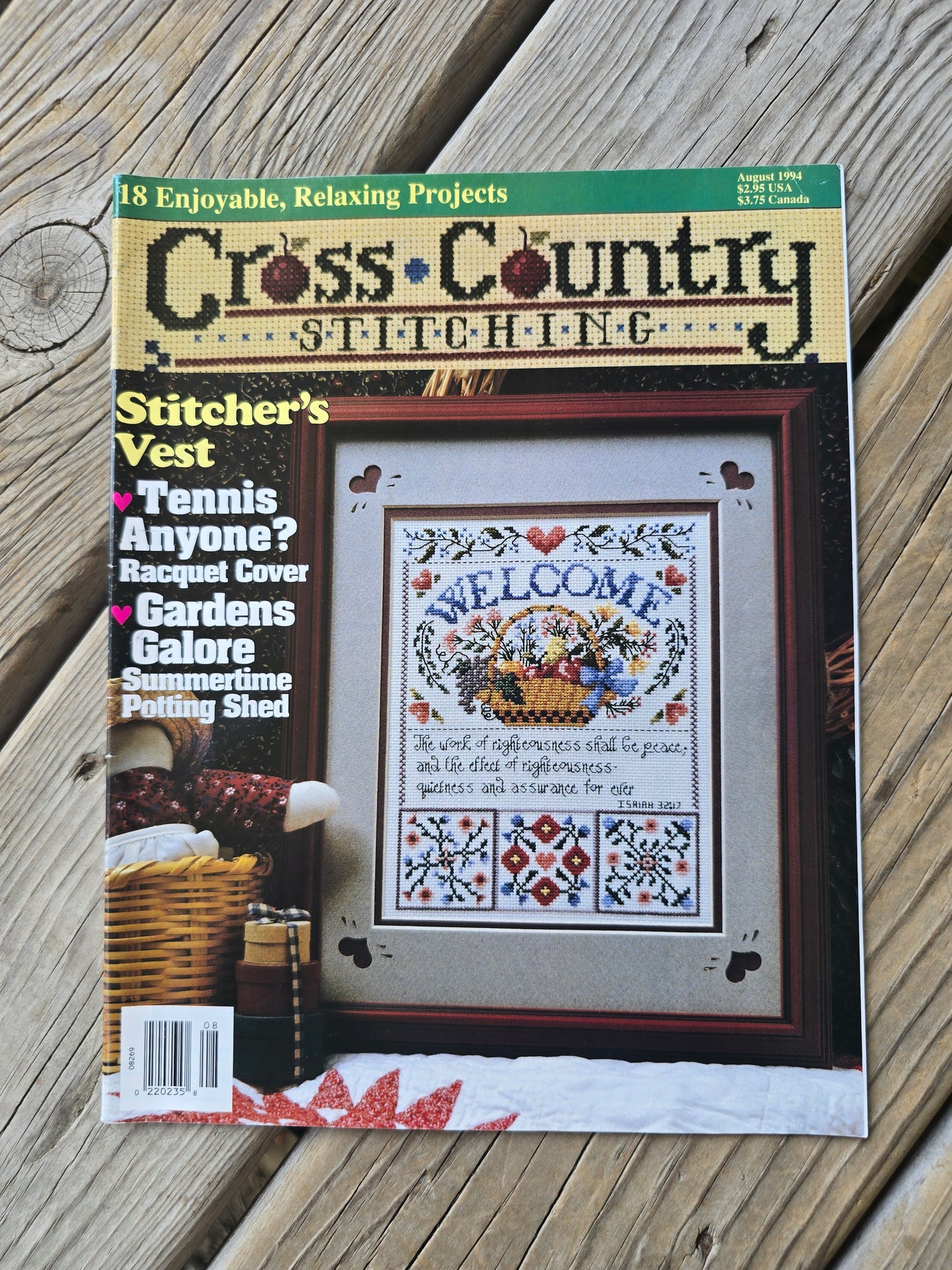 Cross Country Stitching Magazine - 1994 Bundle
