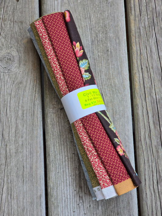 Civil War Cottons Bundle - Precut Yardage