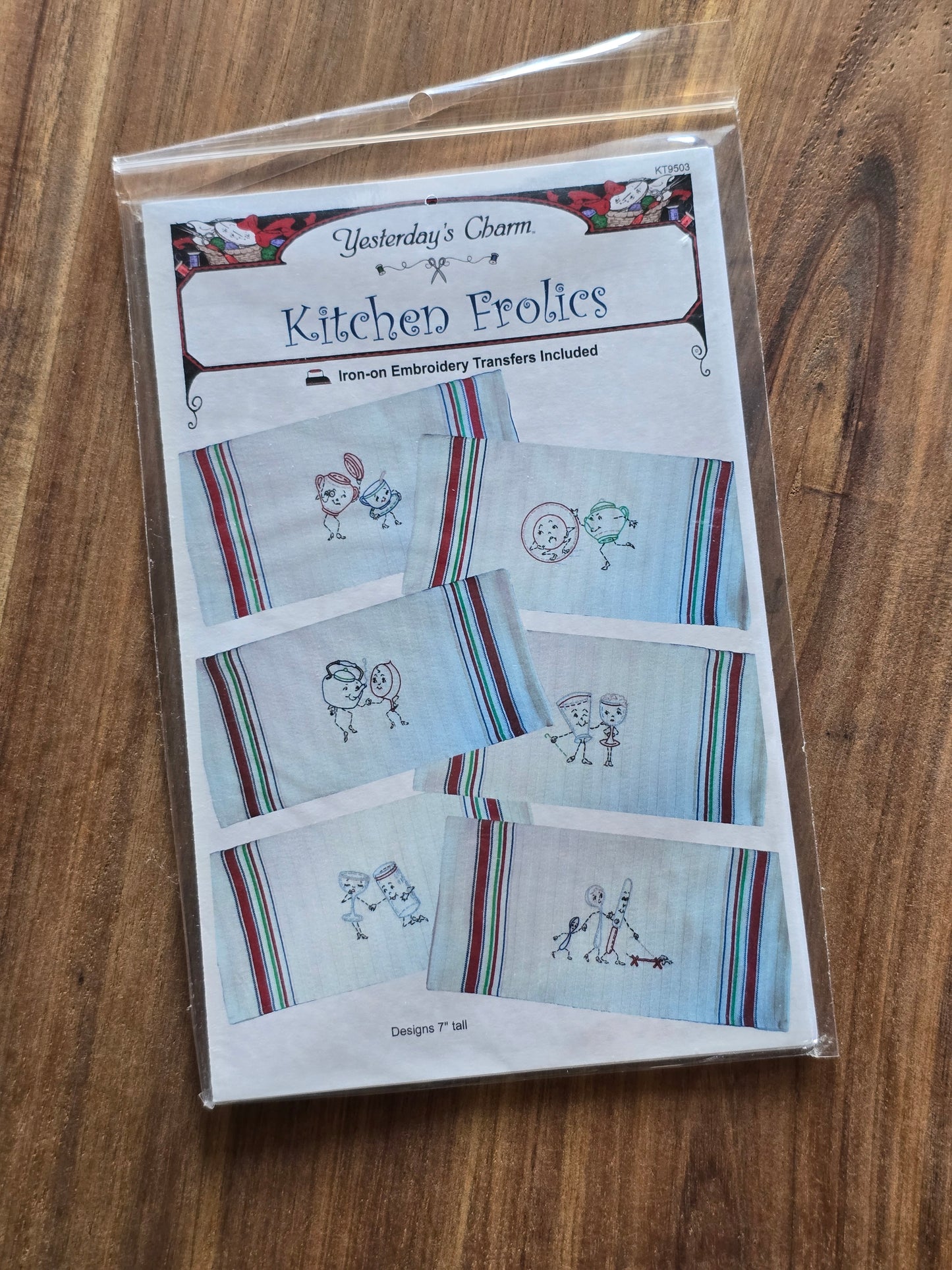 Yesterday's Charm - Kitchen Frolics - Quilt Pattern