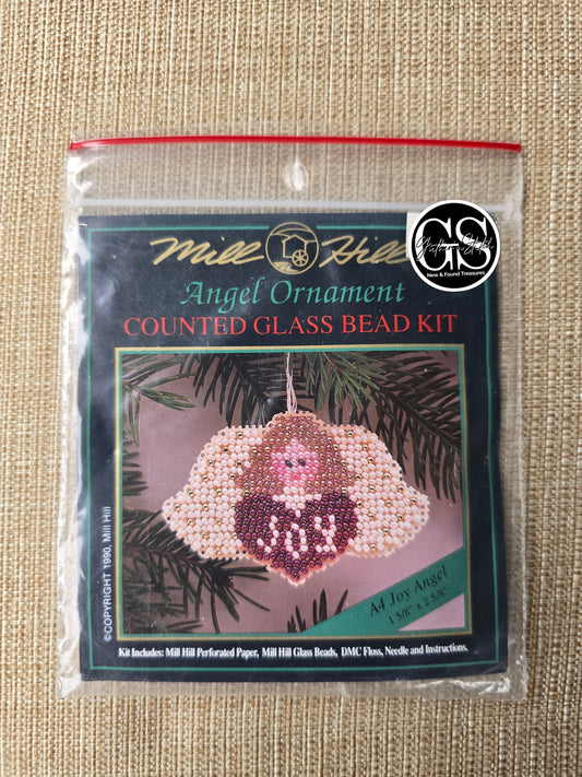 Mill Hill - Angel Ornament - Counted Glass Bead Kit - A4 Joy Angel