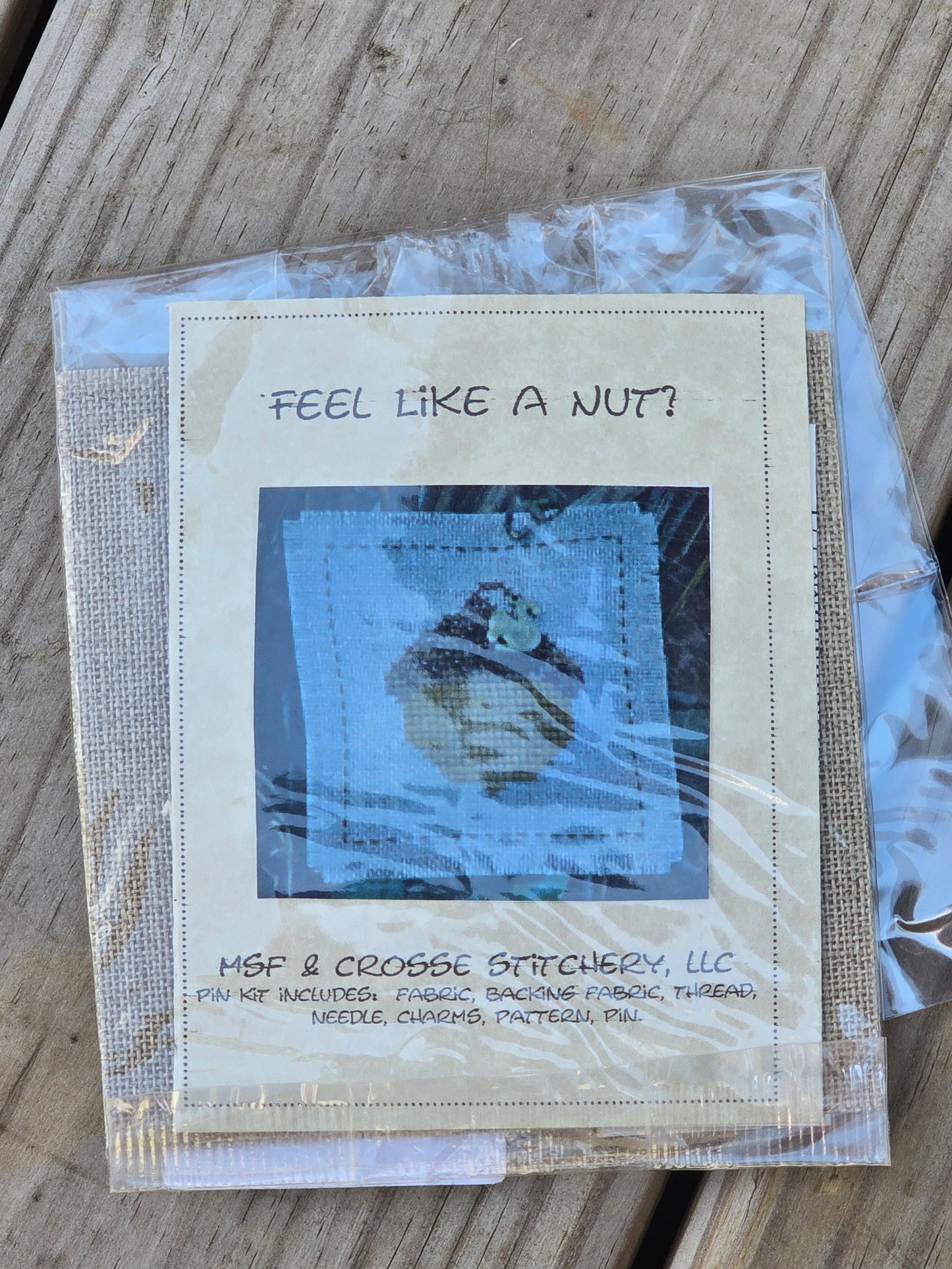 Crosse Stitchery, Inc. - Feel Like A Nut - Cross Stitch Kit