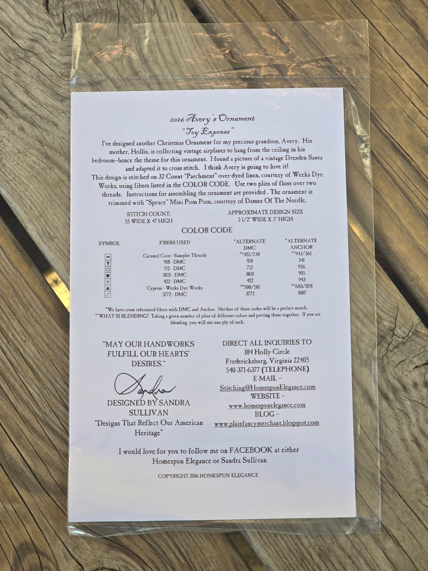 Homespun Elegance - Merry Noel Collection - Avery's Toy Express - Cross Stitch Pattern