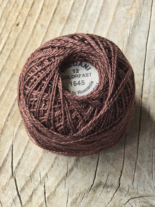 Valdani - Perle Cotton - Hand-Dyed - Size 12 - #1645 - Thread