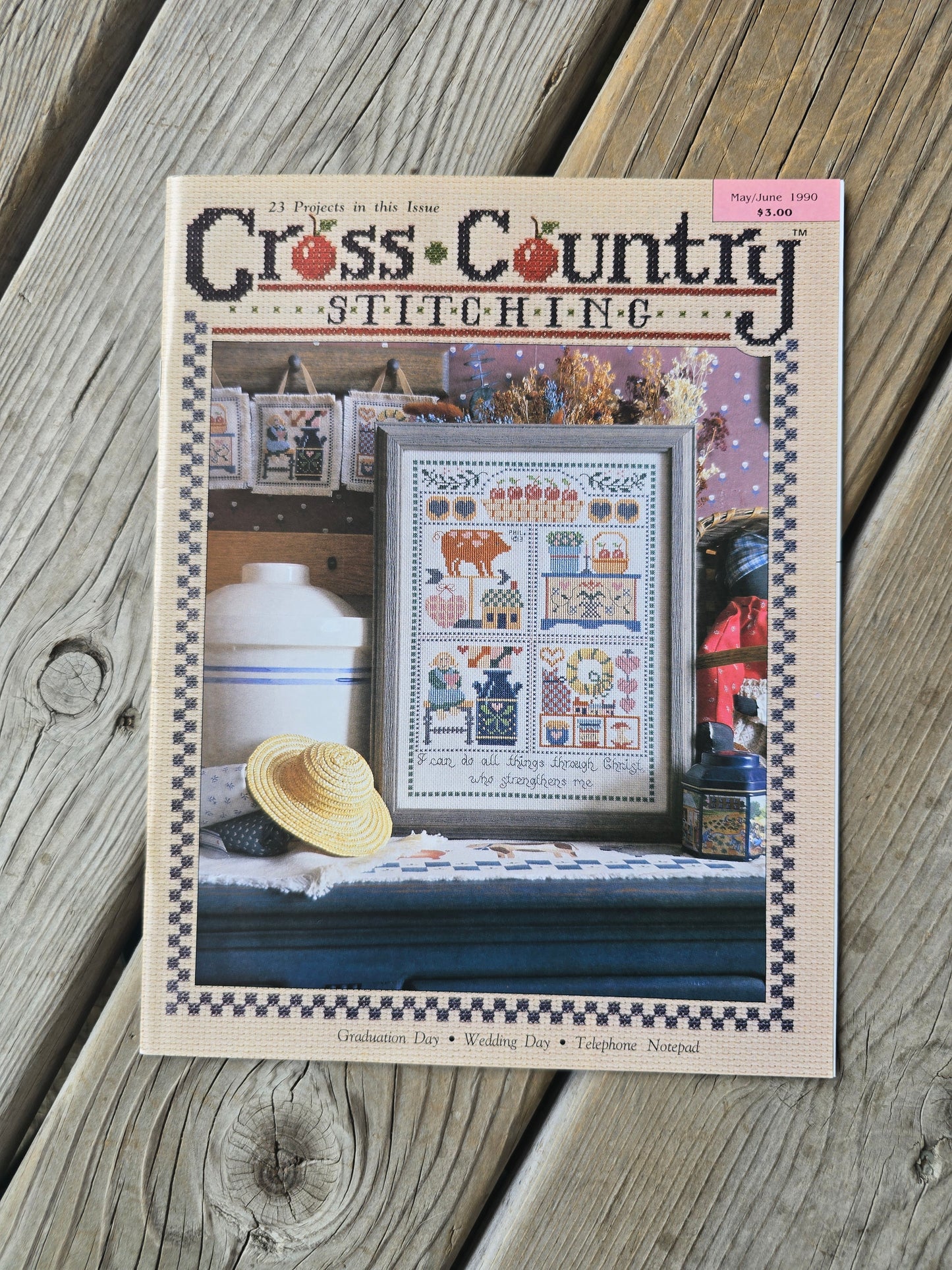 Cross Country Stitching Magazine - 1990 Bundle