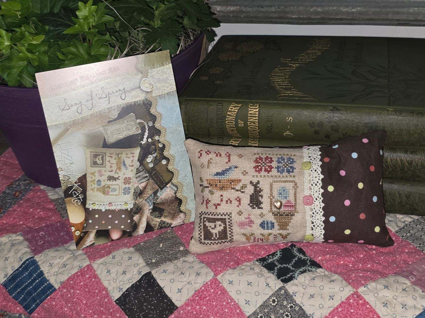 Lizzie Kate - Song of Spring - Cross Stitch Kit