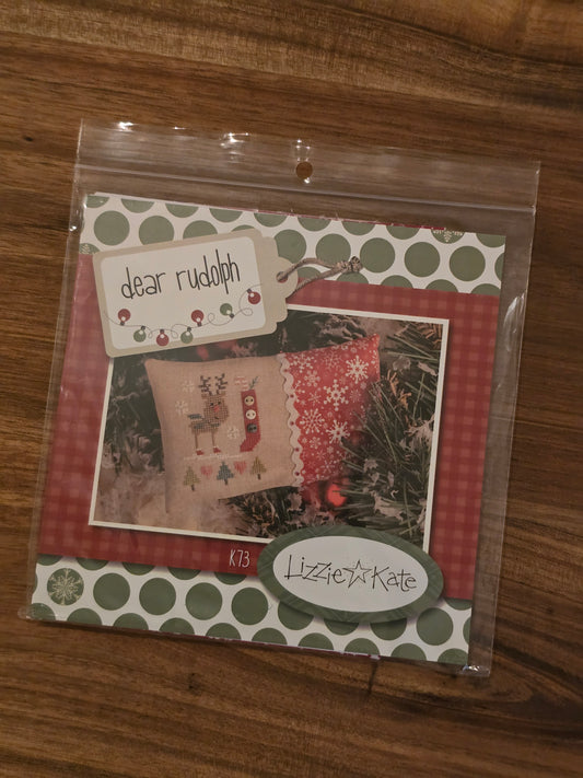 Lizzie Kate - Dear Rudolph - K73 - Cross Stitch Kit