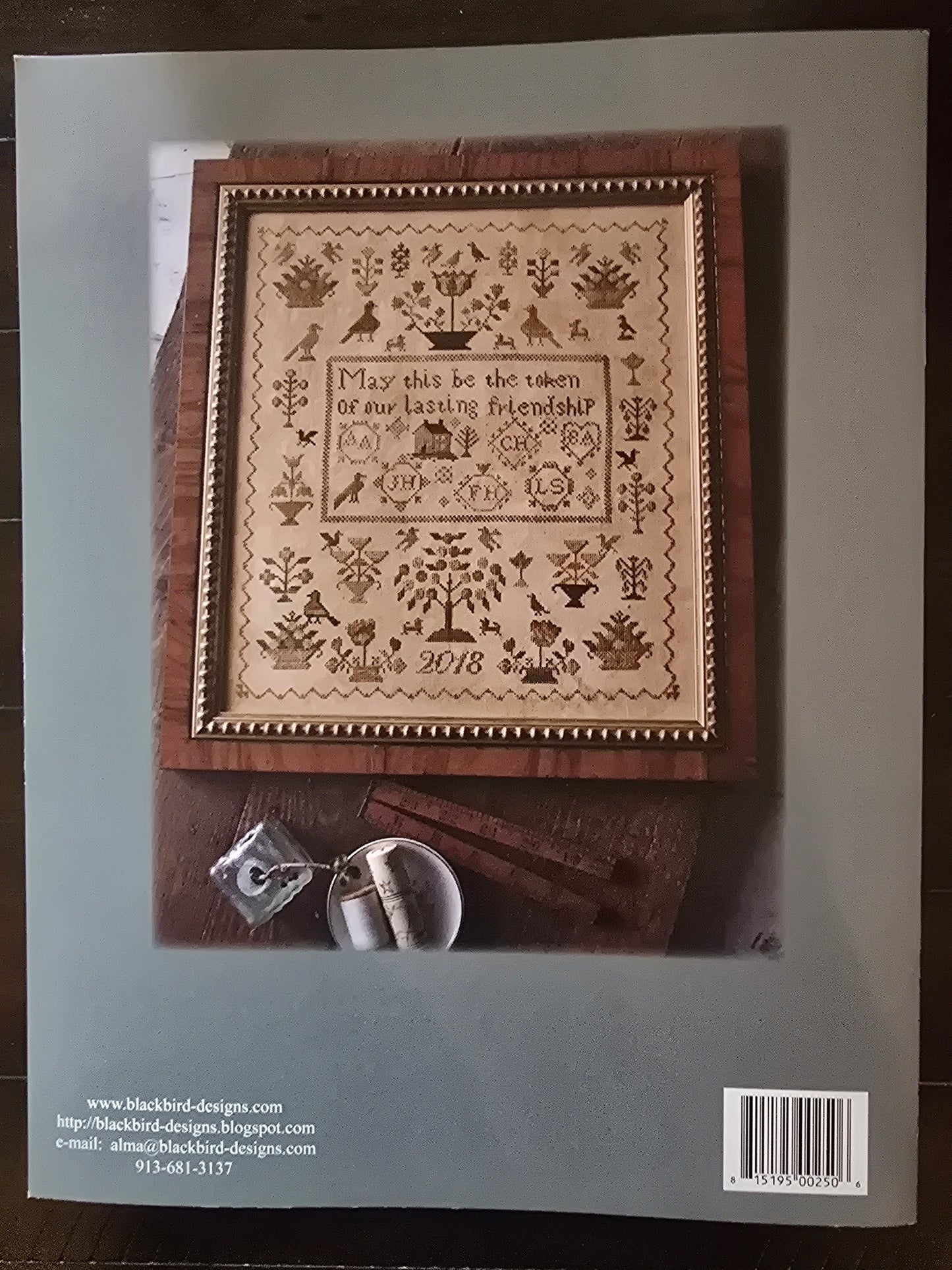 Blackbird Designs - Our Lasting Friendship - Three Stitching Projects Celebrating Friendships