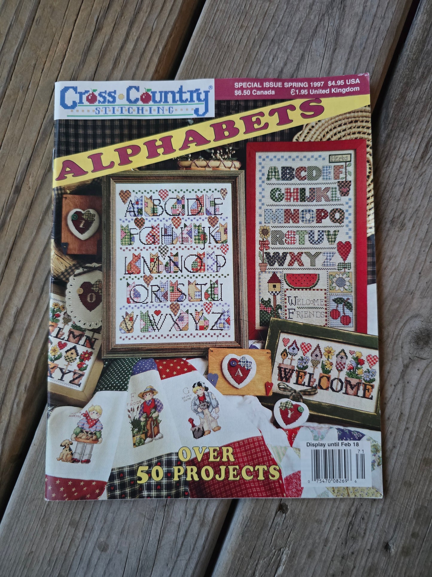 Cross Country Stitching Magazine - Special Spring Issues 1997-2000 - Alphabets