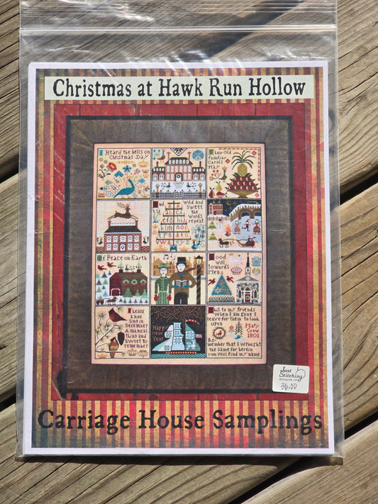 Carriage House Samplings - Christmas at Hawk Run Hollow - Cross Stitch Kit