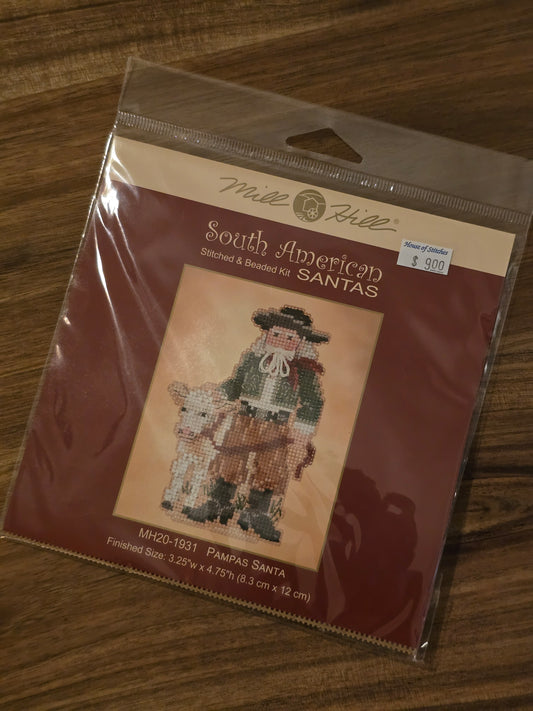 Mill Hill - South American Santas - Pampas Santa- MH20-1931 - Cross Stitch Kit