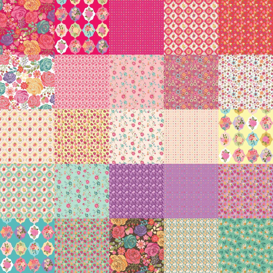 Poppie Cotton - Calico Cowgirls - Fat Quarter Bundle