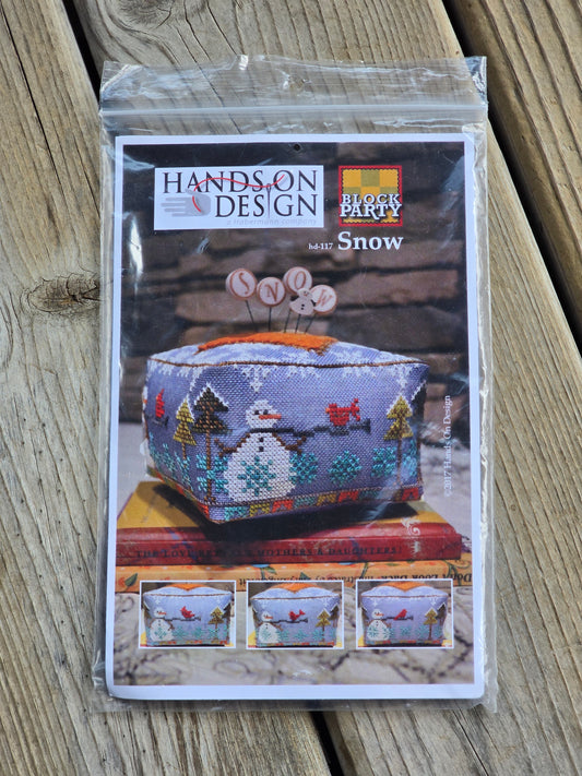 Hands on Design - Block Party - Snow - Cross Stitch Kit