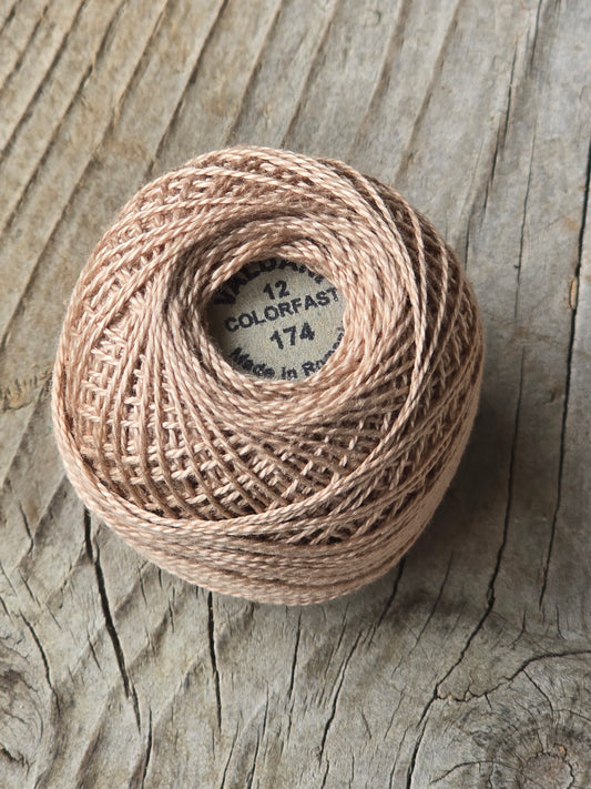 Valdani - Perle Cotton - Hand-Dyed - Size 12 - #174 - Thread