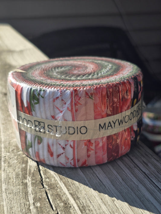Maywood Studio - Prose - Quilting Fabric - Jelly Roll