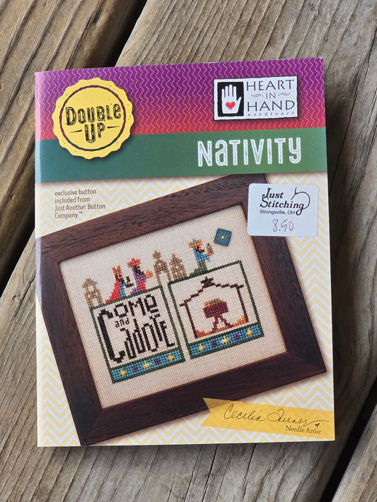 Heart in Hand - Nativity - Cross Stitch Pattern