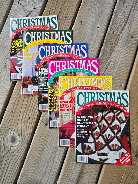 Christmas - Year-Round Needlework and Craft Ideas Bundle - 1991