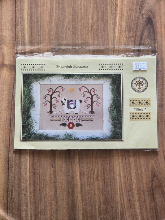 Full Circle Designs - Sheepish Seasons Winter - Cross Stitch Kit
