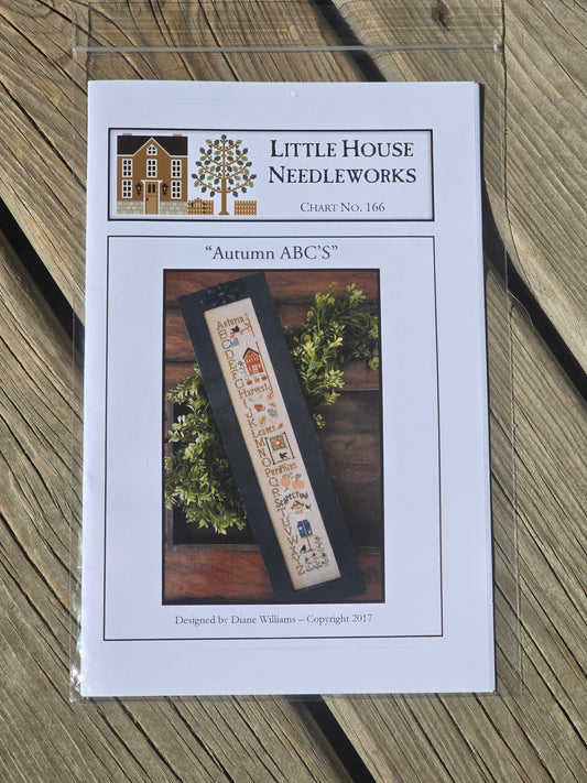 Little House Needleworks - Autumn ABC's - Cross Stitch Pattern