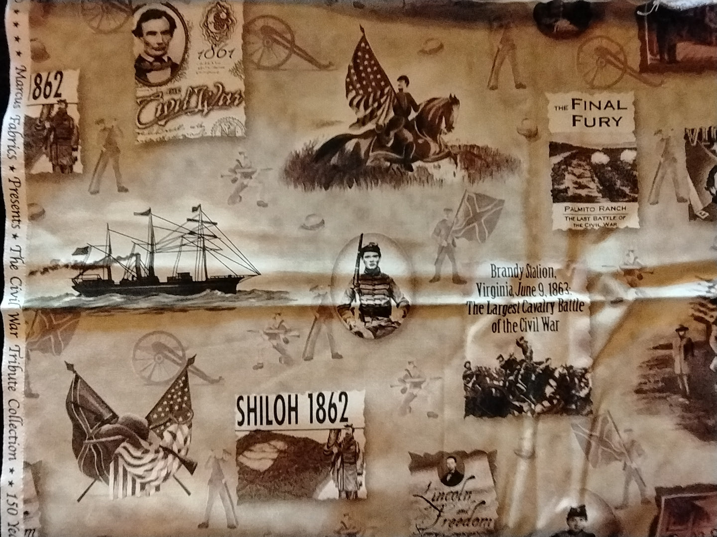 Marcus Fabrics - Judie Rothermel - The Civil War Tribute Collection - 150 Year Anniversary