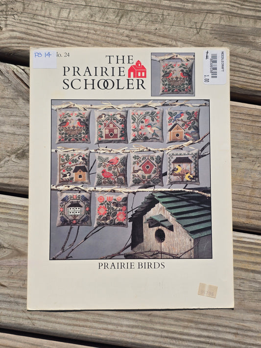 The Prairie Schooler - Prairie Birds - Book No. 24 - Cross Stitch Pattern