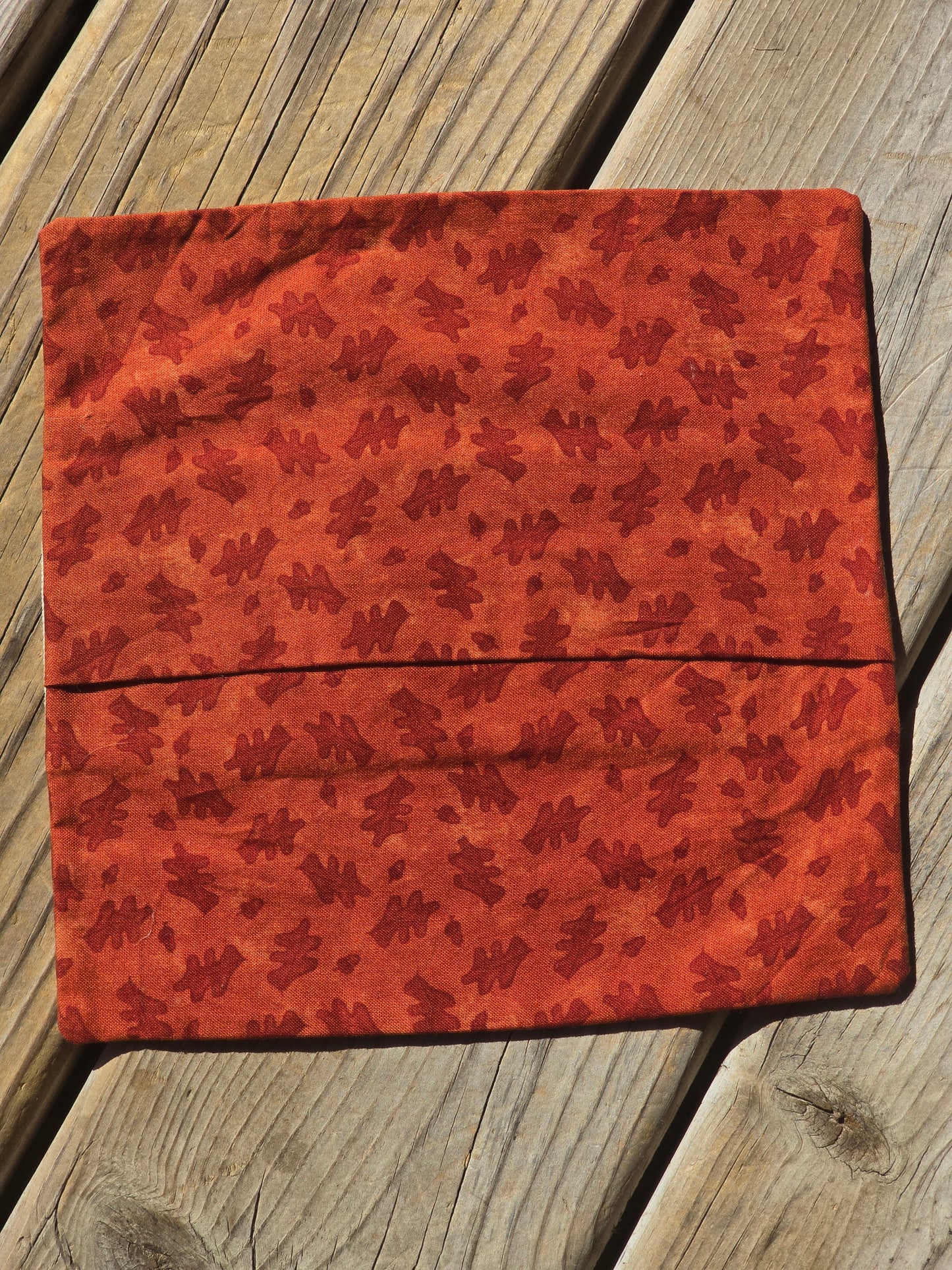 Pine Mountain Designs - Autumn Harvest Days Pillow Sham - Completed Cross Stitch