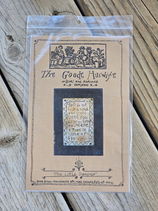 The Goode Huswife - The Little Sampler - Cross Stitch Pattern
