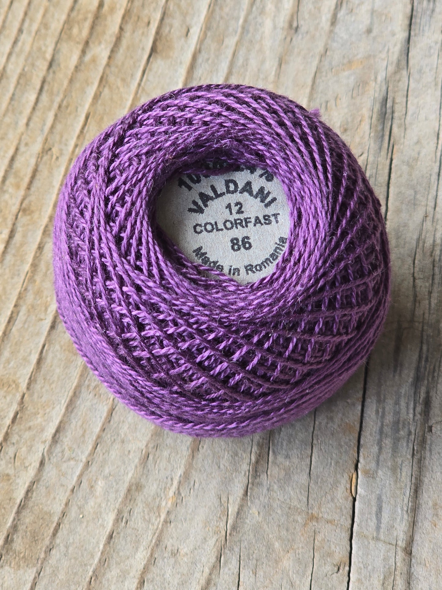 Valdani - Perle Cotton - Hand-Dyed - Size 12 - #86 - Thread