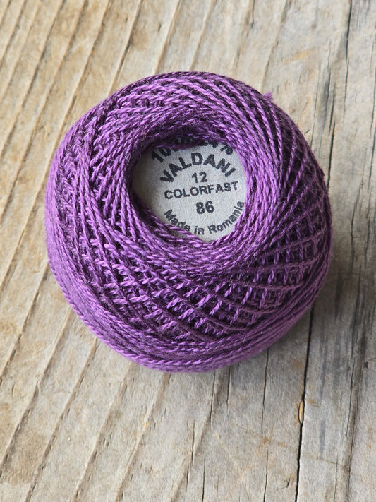 Valdani - Perle Cotton - Hand-Dyed - Size 12 - #86 - Thread