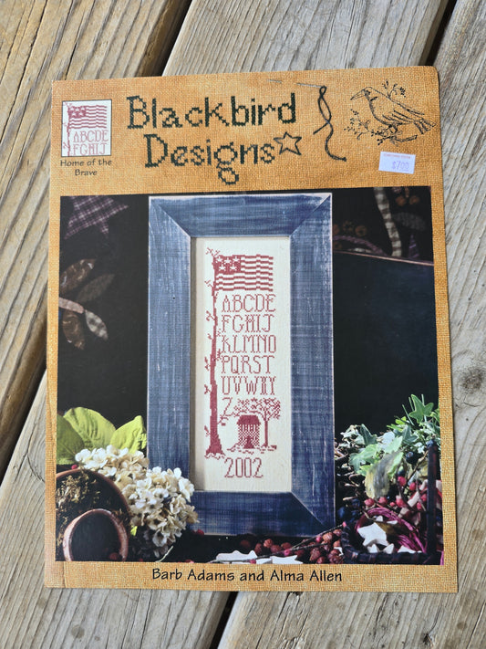 Blackbird Designs - Home of the Brave - Cross Stitch Pattern