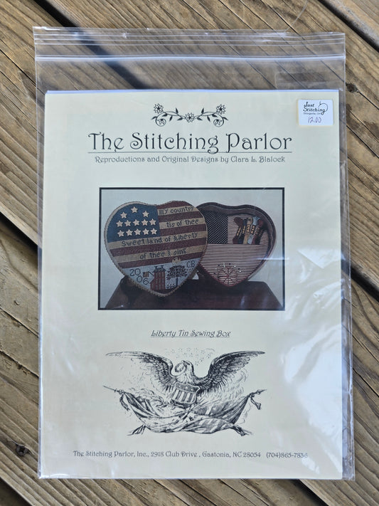 The Stitching Parlor - Liberty Tin Sewing Box