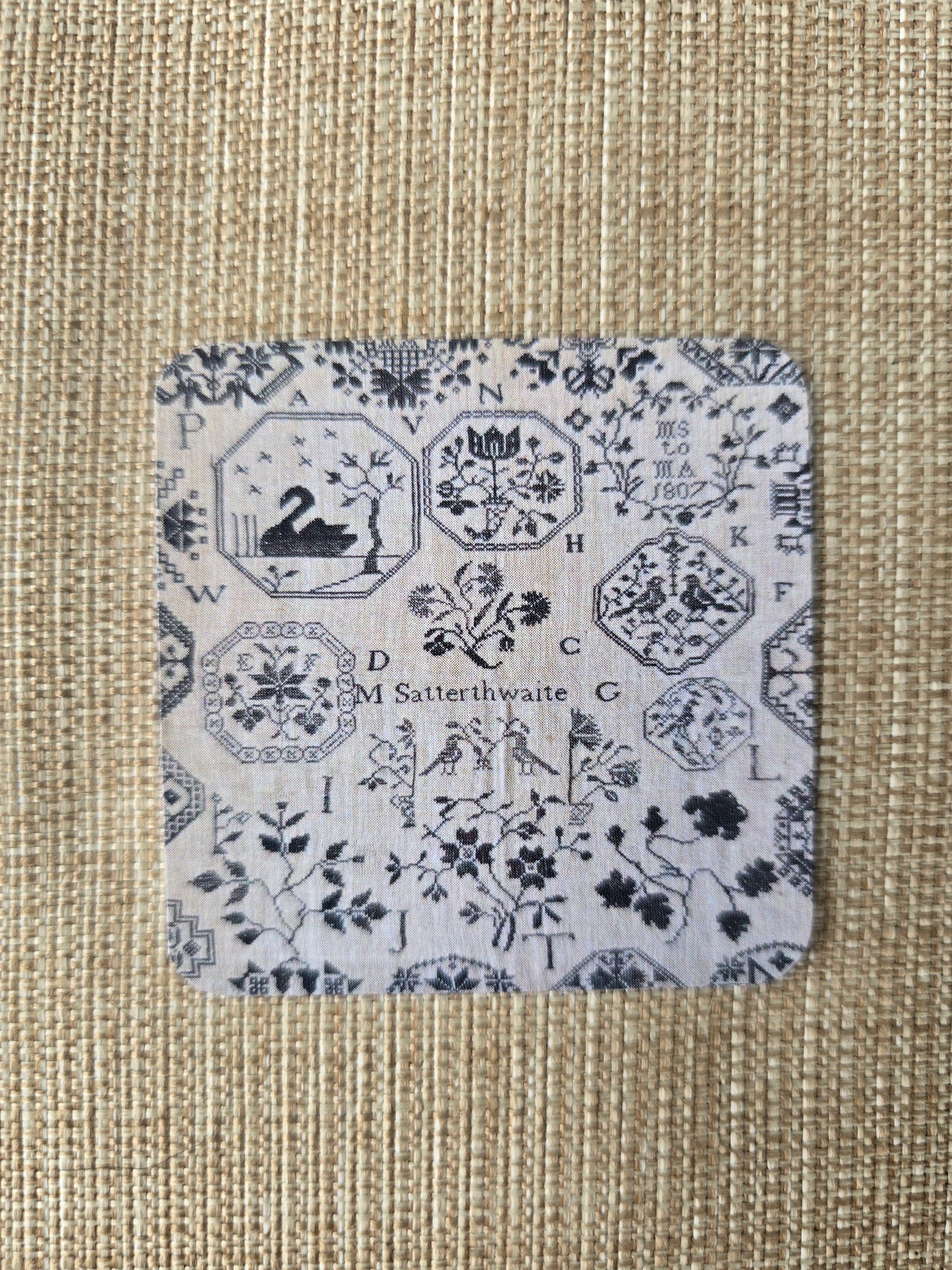 Shakespeare's Peddler - M. Satterthwaite 1807: A Quaker Sampler - 10 Pieces